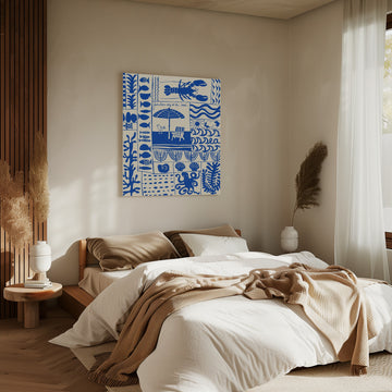 Fabulous Beach Day | Canvas - Room Interior 2