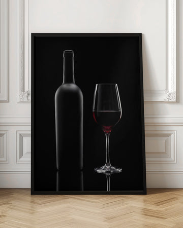 Red Wine Still Life | Poster - Room Interior 1