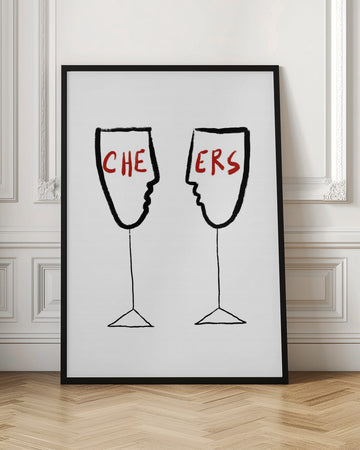 Cheers Faces | Poster - Room Interior 1