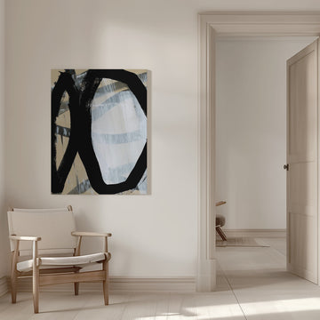 Bold Abstract Strokes | Canvas - Room Interior 1