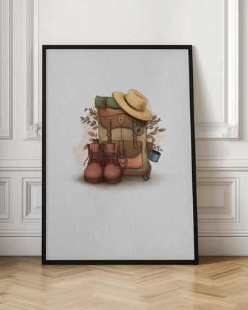 Ready for Adventure | Poster - Room Interior 1