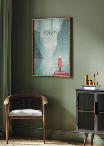 Norway 1 FJORDS | Poster - Room Interior 2