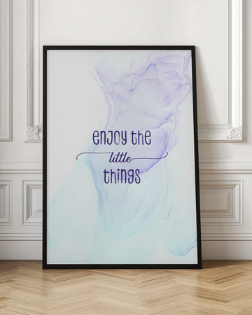 Dreamy Little Things Quote | Poster - Room Interior 1