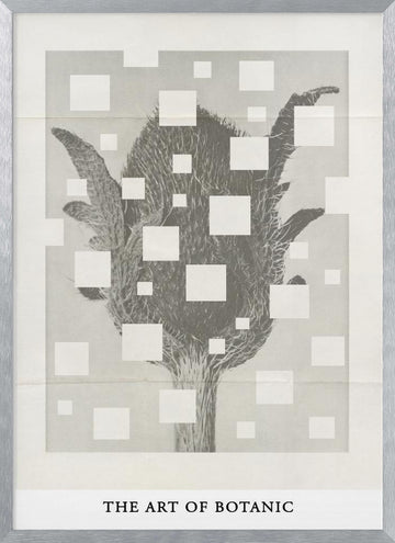 The art of botanic No.3 | Poster - Silver Frame Interior