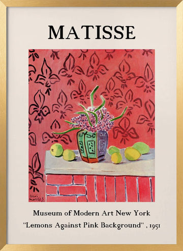Vibrant Floralscape | Poster - Gold Frame Interior