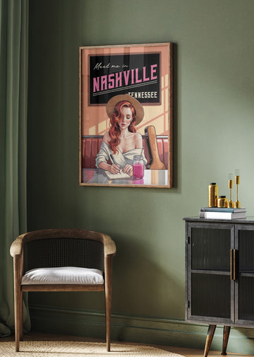 Nashville Songwriter Dreamer | Poster - Room Interior 2