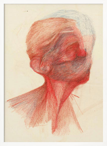 Human | Poster - White Frame Interior