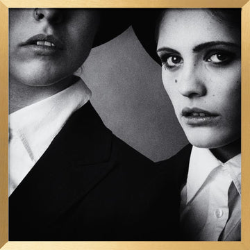 Intense Female Duo | Poster - Gold Frame Interior