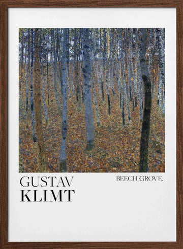 Beech Grove I (1902) Poster | Poster - Walnut Frame Interior