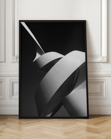 Modern Abstract Curves | Poster - Room Interior 1