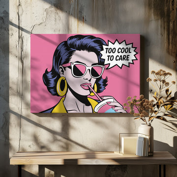 Too Cool Pop Art | Canvas - Room Interior 2