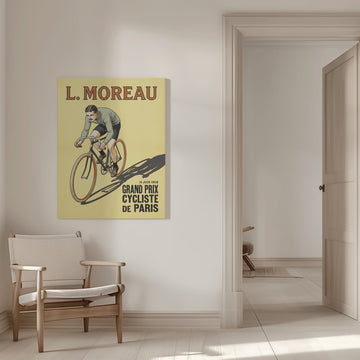Vintage Cycling Race | Canvas - Room Interior 1