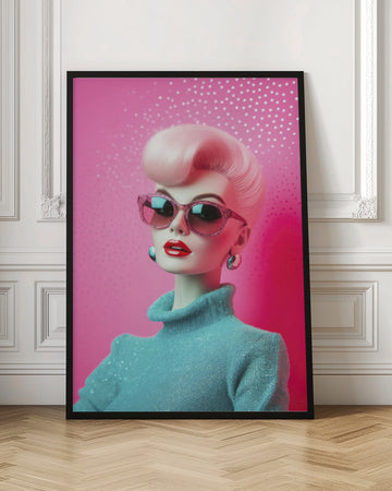 Retro Glamour Shine | Poster - Room Interior 1