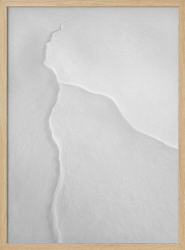 White Sand Dunes | Poster - Wood Frame Interior