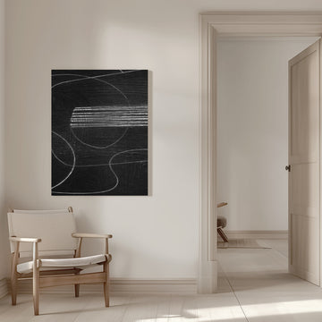 Black 2 | Canvas - Room Interior 1