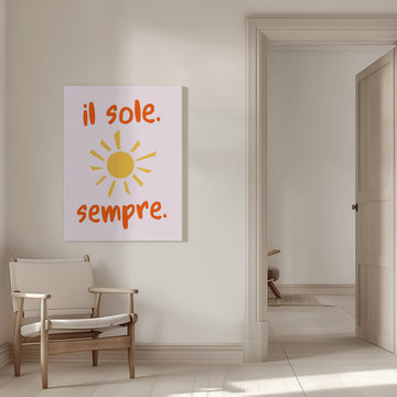 Italian Sun Always | Canvas - Room Interior 1