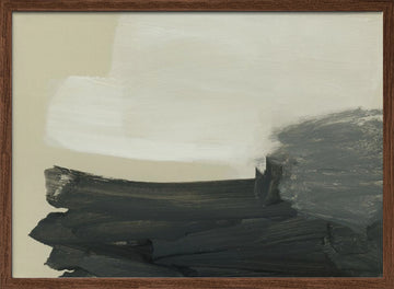 Impression | Poster - Walnut Frame Interior