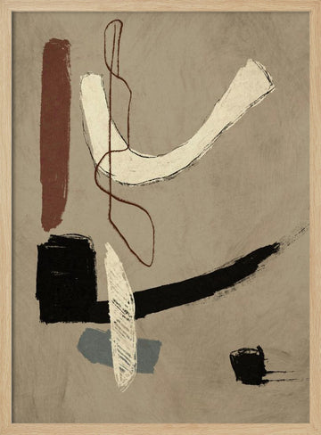 Opposite | Poster - Wood Frame Interior