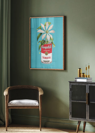 Campbells and Flowers | Poster - Room Interior 2