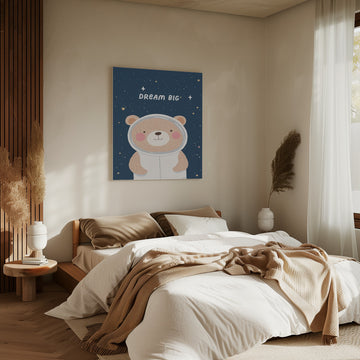 Space Explorer Bear | Canvas - Room Interior 2
