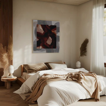 Abstract Brush Strokes 150 | Canvas - Room Interior 2
