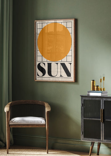 Sun | Poster - Room Interior 2