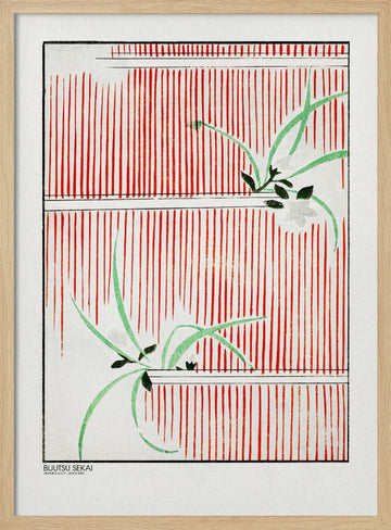 Morning Glory | Poster - Wood Frame Interior