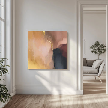 Elegant Abstract Gold | Canvas - Room Interior 1