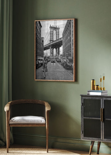Manhattan Bridge Urban Style | Poster - Room Interior 2