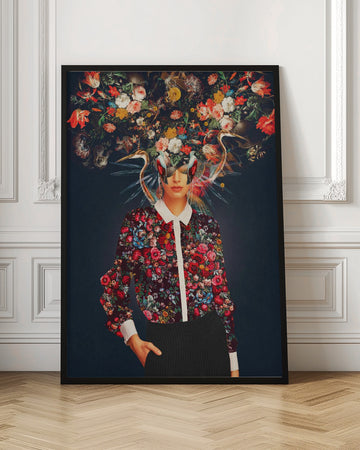 Your Head Was Full of Colours That Had No Names | Poster - Room Interior 1