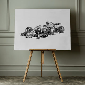 Dynamic F1 Race Car | Canvas - Room Interior 1