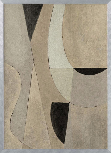 Mossa | Poster - Silver Frame Interior