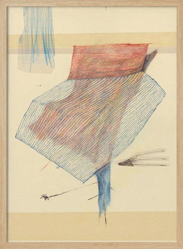 Scarf | Poster - Wood Frame Interior