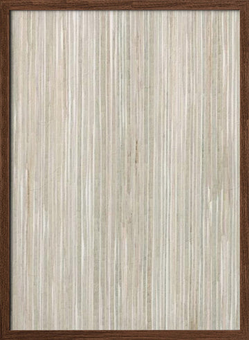 Soft Linear Pattern | Poster - Walnut Frame Interior