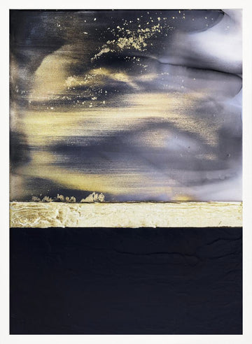 Golden Horizon | Poster - White Frame Interior
