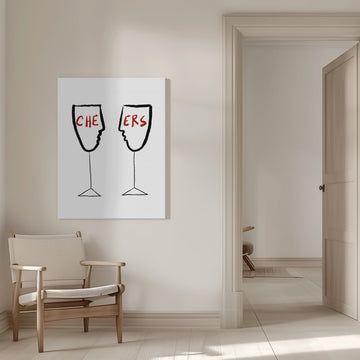 Cheers Faces | Canvas - Room Interior 1