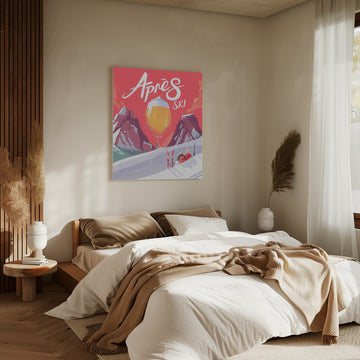 Retro Après Ski Celebration | Canvas - Room Interior 2