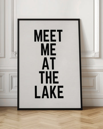 Meet Me At The Lake | Poster - Room Interior 1