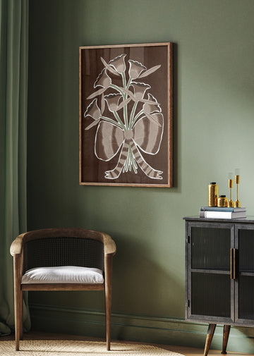 Delicate Bloom 6 | Poster - Room Interior 2