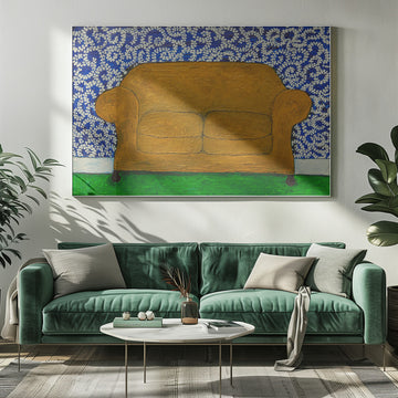 Cozy Living Room Sofa | Poster - Room Interior 1