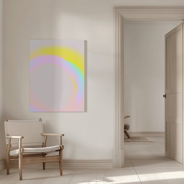 Pastel Aurora | Canvas - Room Interior 1