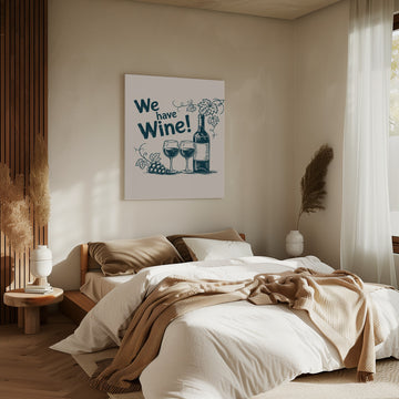We Have Wine | Canvas - Room Interior 2
