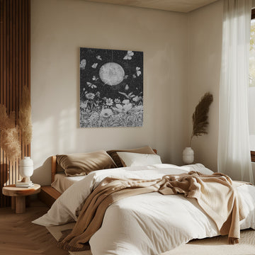 Starry Disco Garden | Canvas - Room Interior 2