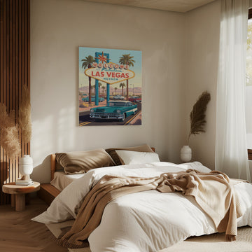 Iconic Las Vegas Welcome | Canvas - Room Interior 2