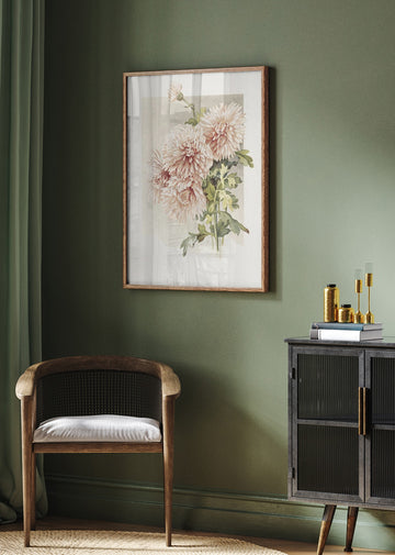 Chrysanthemums | Poster - Room Interior 2