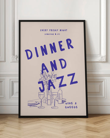 Jazz Night Feast | Poster - Room Interior 1