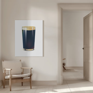 Dark Beer Pint | Canvas - Room Interior 1