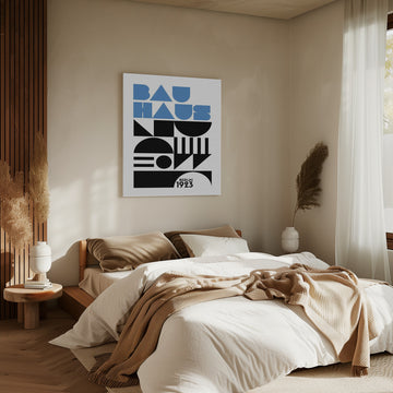 Bauhaus Geometry | Canvas - Room Interior 2