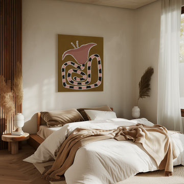 Delicate Bloom 7 | Canvas - Room Interior 2