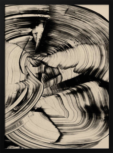 Tornado | Poster - Black Metal Frame Interior